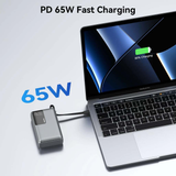  Pin Dự Phòng MOKIN MOPB0205 20000mAh 65W (CCC / 3C Certification, Digital Display, 1*USB-C + 1*USB-A port, Built-in Type-C cable) 