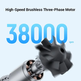  Quạt Cầm Tay Mini USB CUKTECH BF01 (3-Speed Adjustable Wind, 10.5m/s, 38000 rpm, Flow Safety Smart Chip) 