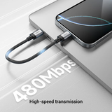  Cáp Sạc Nhanh Đầu Từ Tính C to C CUKTECH CTC615S 240W (15cm, 6A, Support Mi Turbo 120W, 480Mbps) 