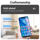  Đầu Chuyển Type-C to DP 4K VENTION TCC (4K@60Hz) 