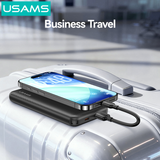  Pin Dự Phòng USAMS CD263 10000mAh 22.5W (1*Type-C + 1*USB-A port, Digital Display, 3C Certification) 