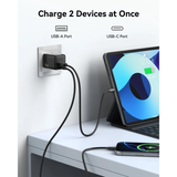  Củ Sạc Nhanh MOKIN GP0363 33W (1*Type-C + 1*USB-A port) 