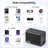  Củ Sạc Nhanh MOKIN GP0403 45W (1*Type-C + 1*USB-A port) 