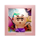  Đèn Ngủ ROCK Crayon Shinchan Photo Frame (2-Level Brightness, 300mAh, 3D Stereo Plush Doll) - Cũ 