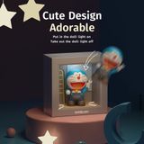  Đèn Ngủ ROCK Doraemon Occupation Series Doll (Doraemon Authentic Licensed) - Cũ 