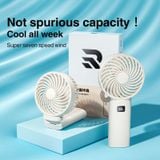  Quạt tuần hoàn tích điện mini cầm tay RTAKO BreezeFlow Y20 Foldable Circulation Fan (4W, 4800mAh, Pin Chờ 36H) - Cũ 