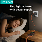  Cáp Sạc Nhanh C to C USAMS SJ773 U92 60W (1.2m, With Light, 480Mbps) 