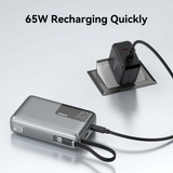  Pin Dự Phòng MOKIN MOPB0205 20000mAh 65W (CCC / 3C Certification, Digital Display, 1*USB-C + 1*USB-A port, Built-in Type-C cable) 