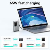  Pin Dự Phòng MOKIN MOPB0205 20000mAh 65W (CCC / 3C Certification, Digital Display, 1*USB-C + 1*USB-A port, Built-in Type-C cable) 