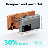  Pin Dự Phòng MOKIN MOPB0205 20000mAh 65W (CCC / 3C Certification, Digital Display, 1*USB-C + 1*USB-A port, Built-in Type-C cable) 