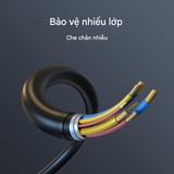  Cáp HDMI2.0 MOKIN MOHD0320 (4K@60Hz, Dolby ATMOS, Dolby Vision, HDR10+, eARC, HDCP 2.2&2.3, 18Gbps, 2m) 