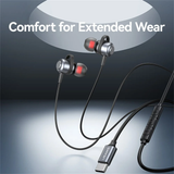  Tai Nghe Có Dây Type-C USAMS SJ758 EP-48 (1.2m, 3D Surround Sound Immersion, HD Mic Clear Calls) 