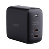  Củ Sạc Nhanh AUKEY PA-B4T 45W (2*Type-C port, GaN Technology) 