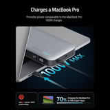  Pin Dự Phòng CUKTECH PB250 25000mAh 210W (2*Type-C + 1*USB-A, LED Display, PD3.1, Flight-approved) 