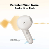  Tai nghe Không Dây TWS QCY Air (Bluetooth v5.4, 7H, ENC, 9 EQ presets + custom EQ, Dual AI microphones with wind noise reduction) 