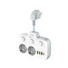  Ổ Cắm Điện Đa Năng Gắn Tường LDNIO SC2435 (2* EU Outlet, 1*Type-C + 3*USB-A) 