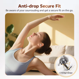  Tai Nghe Kẹp Tai Bluetooth TWS QCY Crossky C50 (Bluetooth v6.0, 7.5H, Dual-Magnet Driver & Bass Boost, IPX5, Auto-Tuned Audio, Advanced Directional Algorithms) 