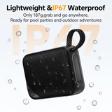  Loa Di Động Không Dây QCY SP2 5W (Bluetooth v5.3, 17H, 1000mAh, TWS, 45mm Deep Bass Dynamic Coil, 24 Mode RGB Light Show & Smart EQ, Smart App, IP67) 