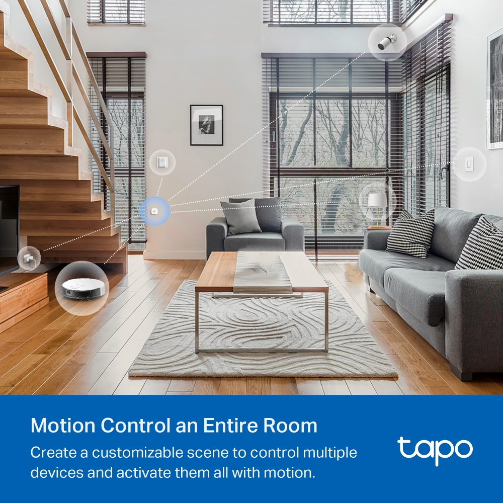  Bộ Khởi Động Cảm Biến Thông Minh TAPO T30 (Window/Door Safeguard, Motion Detection, Smart Action Support, Instant Alerts & App Notification, Works with Google Home/Amazon Alexa/Matter) 
