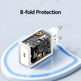  Củ Sạc Nhanh USAMS CC329 T69 30W (1*Type-C port, PD3.0) 