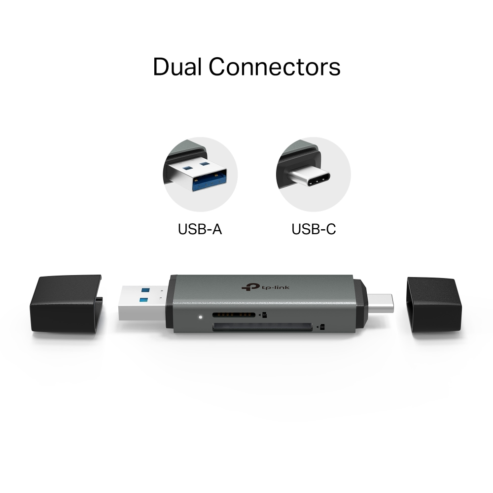  Đầu Đọc Thẻ Nhớ TP-LINK UA430D (USB3.0 Type-C&USB-A Connection, SD/TF port) 