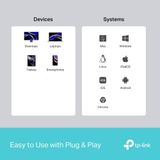  HUB Mở Rộng Đa Năng 5-in-1 TP-LINK UH5020C (Type-C to HDMI4K@60Hz + 2*USB-A 3.0 5Gbps + Type-C 3.0 5Gbps + 1*Type-C PD100W) 