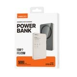  Pin Dự Phòng Không Dây RECCI RPB-W35 5000mAh 20W (CCC / 3C Certification, 15W Wireless Charging, 1*Type-C port) 