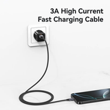  Cáp Sạc Nhanh USB to Type-C USAMS SJ767 U91 3A (1.2m, 480Mbps) 