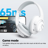  Tai Nghe Chụp Tai Không Dây SoundPEATS Space (Bluetooth v5.3, 123H, Game Mode, ANC) 