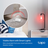  Cảm Biến Rò Rỉ Nước Thông Minh TAPO T300 (6 High-sensitive Probes, Built-in 90 dB Adjustable Siren, App Alert, IP67, Visible Alarm With Smart Lights, 3+Year Battery Life, Works with Google Home) 