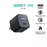  Củ Sạc Nhanh AUKEY PA-Y30s 30W (1*Type-C port) 