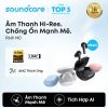  Tai Nghe Không Dây TWS SOUNDCORE R60i NC (Bluetooth v6.1, Adaptive ANC, Hi-Res Certified Sound with LDAC, 10H, IP55, Supports Real-Time 100+ AI Translation, Support Google Fast Pair, Dual Connections, 6 AI-Enhanced Mics for Clear Calls) 