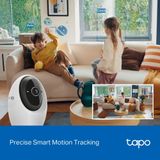  Camera An Ninh Gia Đình Wi-Fi TAPO C260 4K (8MP, 360º horizontal+116º vertical, Customizable Block Zone, Works with Google Assistant/Amazon Alexa/Samsung SmartThings) 