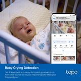  Camera AI Thông Minh Quay Quét Giám Sát Trẻ Em TAPO C840 (Dual-Lens, Covered-Face Detection, Safety Fence, Baby Cry Detection, Full 360° View, Up to 512 GB microSD card/Tapo Care, Works with Apple Home/Alexa/Google Home/Samsung SmartThings) 