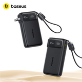  Pin Dự Phòng Kiêm Củ Sạc Baseus EnerFill FT21 10000mAh 45W (1*Type-C + 1*USB-A port, with Foldable AC Plug, with USB-C Cable, Digital Display) 