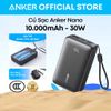  Pin Dự Phòng ANKER A110J 10000mAh 30W (CCC / 3C Certification, 2*Type-C + 1*USB-A port, Digital Display, LiFePO4 Cell) 