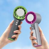  Quạt Mini Cầm Tay GOOJODOQ GFS006 High-Speed Handheld Fan (4000mAh, 12H, 10m/s, 13000RPM, 100 Fan Speeds Adjustment, Digital LED Display, <25dB, Semiconductor cooling plate) 