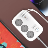  Ổ Cắm Điện Đa Năng 7-in-1 LDNIO SE3436 3250W (3*EU Outlet, 2*Type-C + 2*USB-A port) 