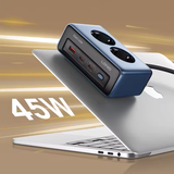  Trạm Sạc Đa Năng Để Bàn 5-In-1 LDNIO SE3 45W (2*AC EU Outlet + 2*Type-C + 1*USB-A port) 