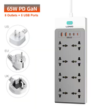  Ổ Cắm Điện Đa Năng 13-in-1 LDNIO SC4 2500W (8*AC Outlet + 3*Type-C + 2*USB-A port) 