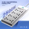  Ổ Cắm Điện Đa Năng 13-in-1 LDNIO SC4 2500W (8*AC Outlet + 3*Type-C + 2*USB-A port) 