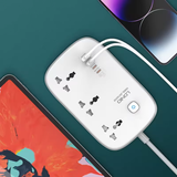  Ổ Cắm Điện Đa Năng 7-in-1 LDNIO SC3416 3250W (3*Universal Outlet, 2*Type-C + 2*USB-A port) 