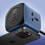  Trạm Sạc Đa Năng Để Bàn 6-in-1 LDNIO SC3319 65W (3*AC Universal Outlet + 2*Type-C + 1*USB-A port) 