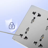  Ổ Cắm Điện Đa Năng 13-in-1 LDNIO SC4 2500W (8*AC Outlet + 3*Type-C + 2*USB-A port) 