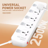  Ổ Cắm Điện Đa Năng 8-in-1 LDNIO SC4408C 2500W (4*Universal Outlet, 2*Type-C + 2*USB-A port) 