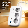  Ổ Cắm Điện Đa Năng 7-in-1 LDNIO SE2 3250W (3*EU Outlet, 2*Type-C + 2*USB-A port) 