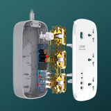  Ổ Cắm Điện Đa Năng 7-in-1 LDNIO SC3416 3250W (3*Universal Outlet, 2*Type-C + 2*USB-A port) 