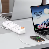  Ổ Cắm Điện Đa Năng 8-in-1 LDNIO SC4408C 2500W (4*Universal Outlet, 2*Type-C + 2*USB-A port) 