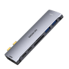  HUB Mở Rộng Đa Năng 7‑in‑2 MOKIN MOMUC2206 (2*Type‑C to 1*HDMI4K@60Hz + 1*Type-C Thunderbolt 3 40Gbps / PD100W / 5K@60Hz + 3*USB 3.0 + 1*SD/TF) 