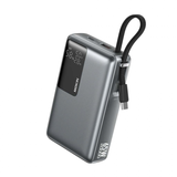  Pin Dự Phòng MOKIN MOPB0205 20000mAh 65W (CCC / 3C Certification, Digital Display, 1*USB-C + 1*USB-A port, Built-in Type-C cable) 
